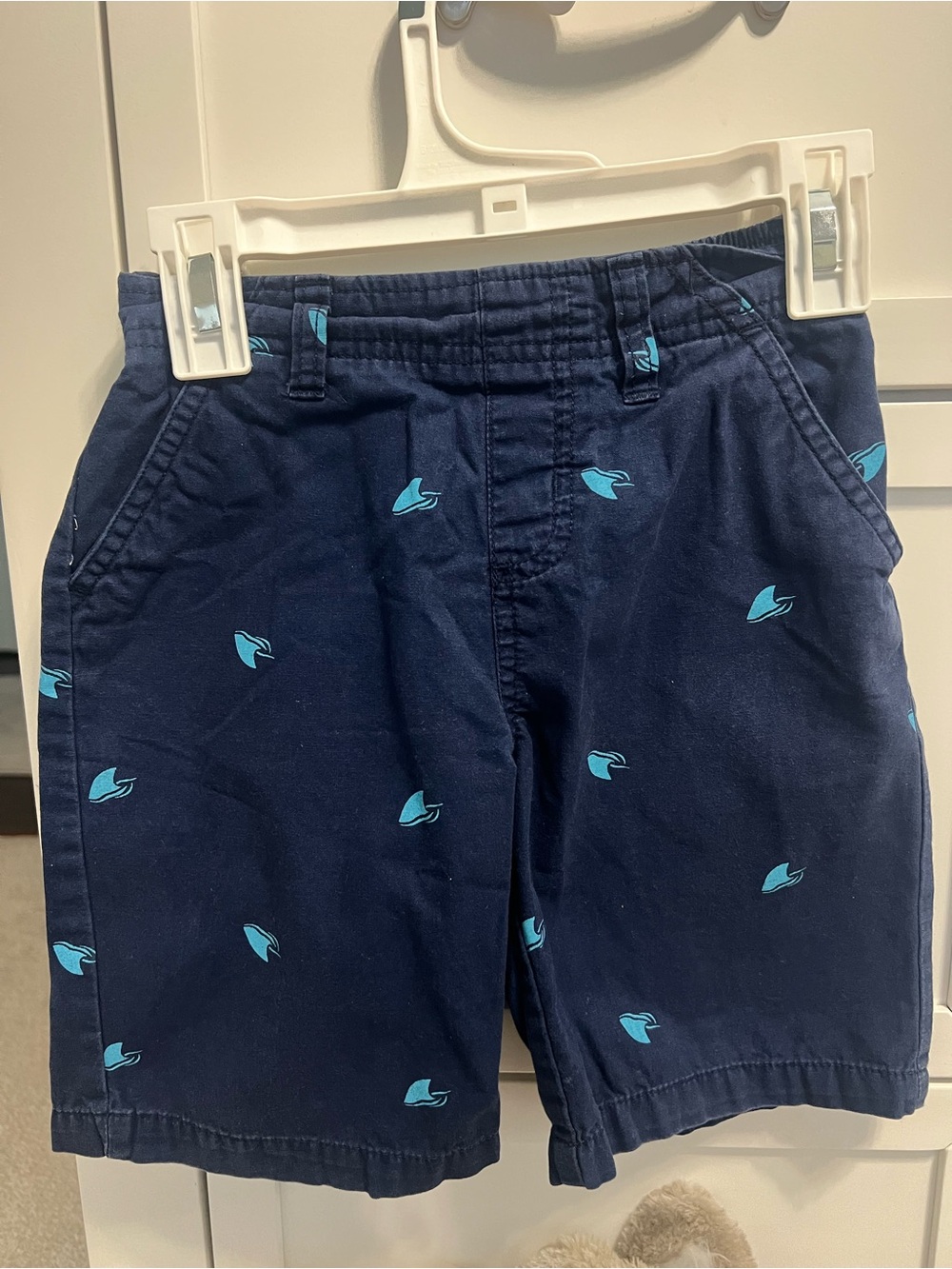 Garanimals Navy Blue Kids Cotton Shorts